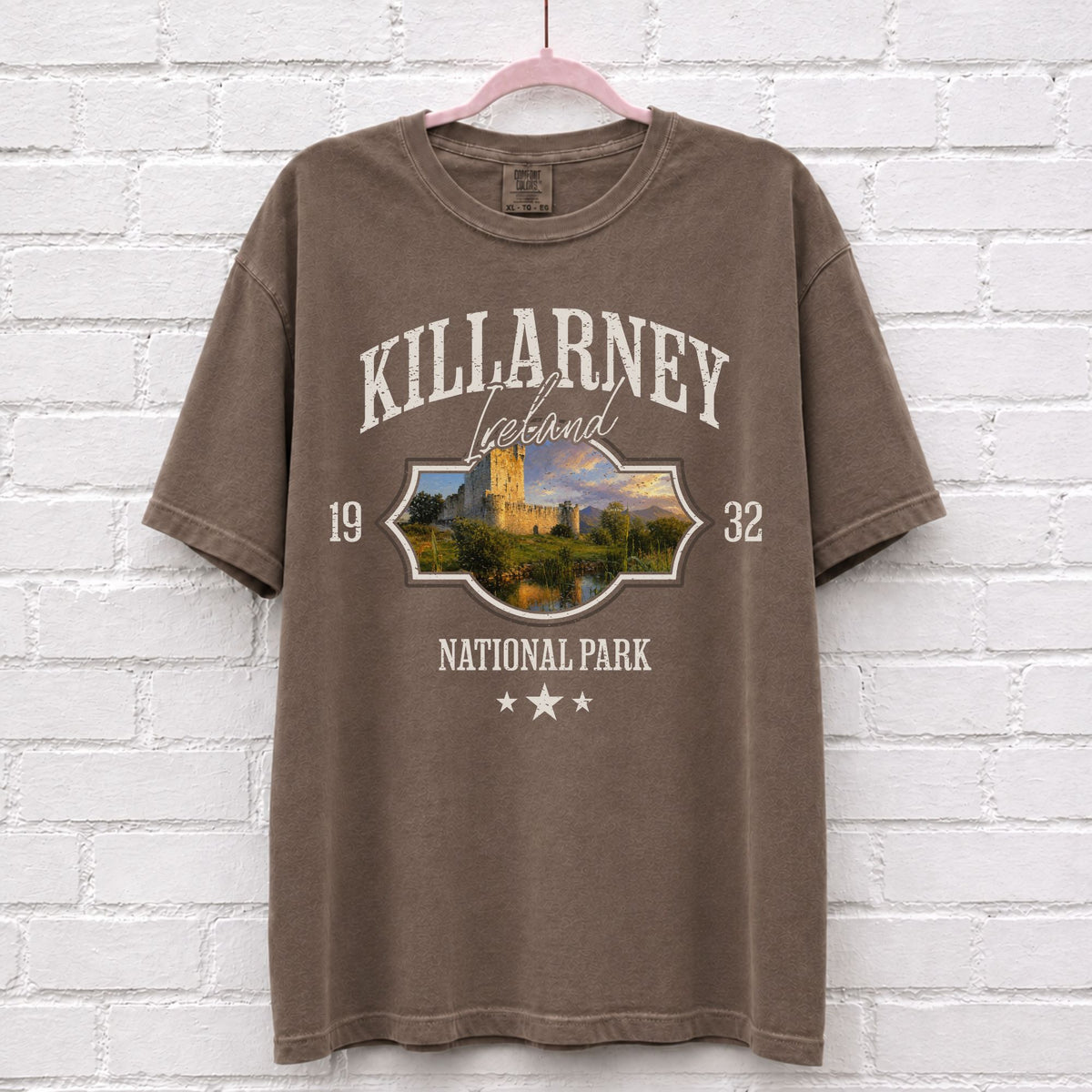 Killarney Ireland Ross Castle Landscape T-Shirt