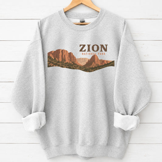 Zion National Park Landscape Sweatshirt