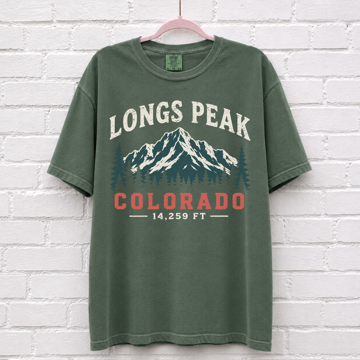 Longs Peak Colorado T-Shirt – alternate product view