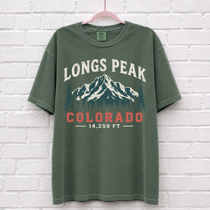Longs Peak Colorado T-Shirt – alternate product view