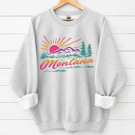 Vintage 80s Montana Graphic Sweatshirt