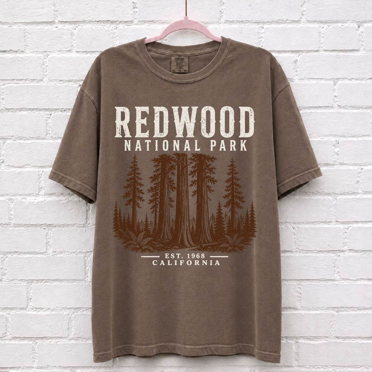 Vintage Redwood National Park California T-Shirt