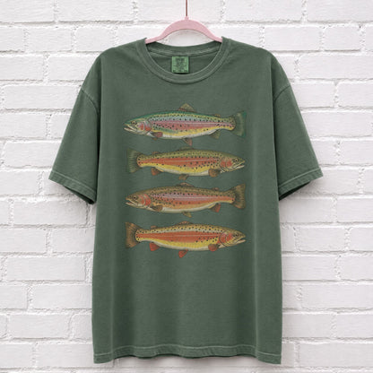 Vintage Rainbow Trout T-Shirt – alternate product view