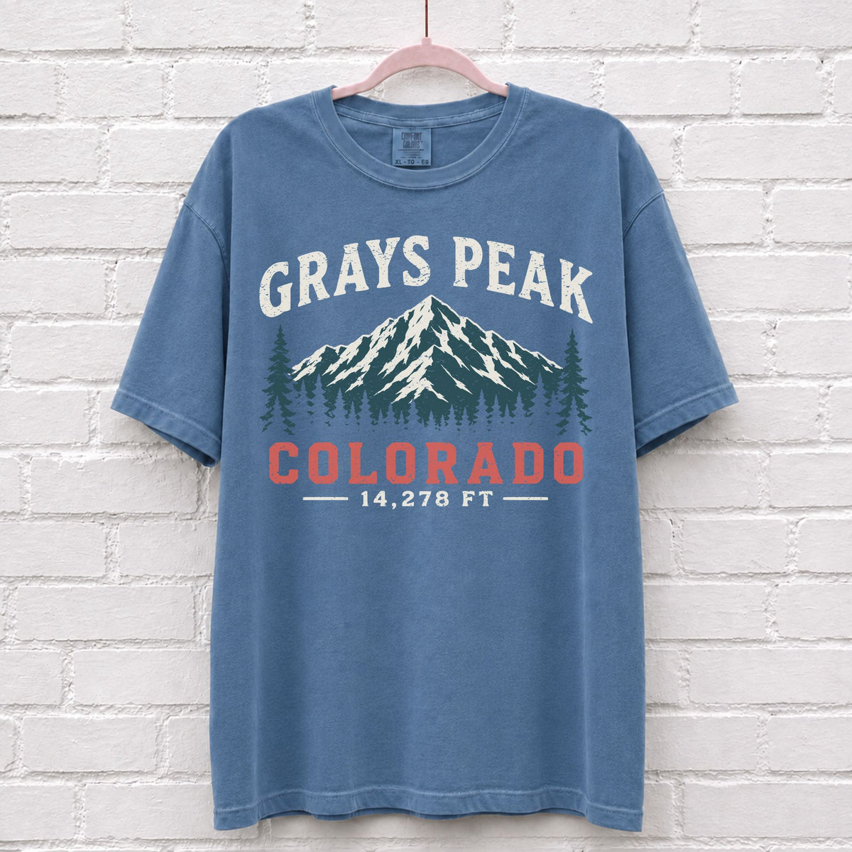 Grays Peak Colorado T-Shirt – alternate product view