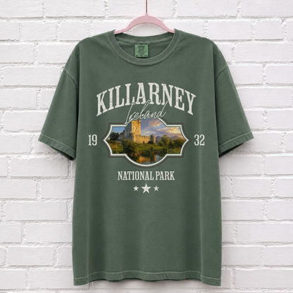 Killarney Ireland Ross Castle Landscape T-Shirt