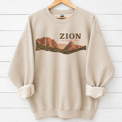 Zion National Park Landscape Sweatshirt