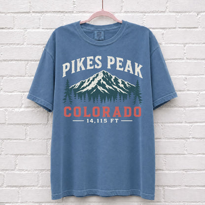 Pikes Peak Colorado T-Shirt – alternate product view