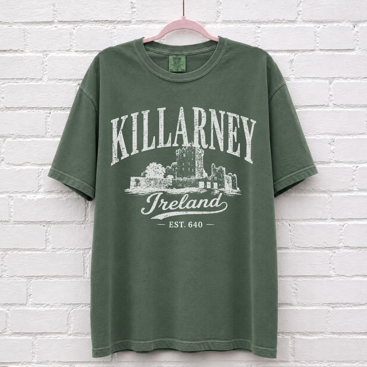 Killarney Ireland Ross Castle Graphic T-Shirt
