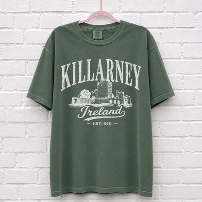 Killarney Ireland Ross Castle Graphic T-Shirt