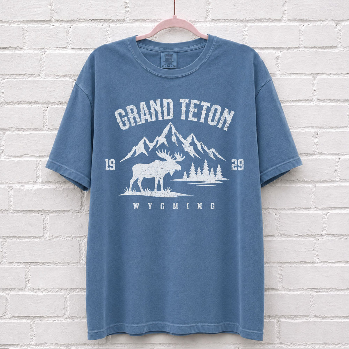 Grand Teton Wyoming Moose T-Shirt