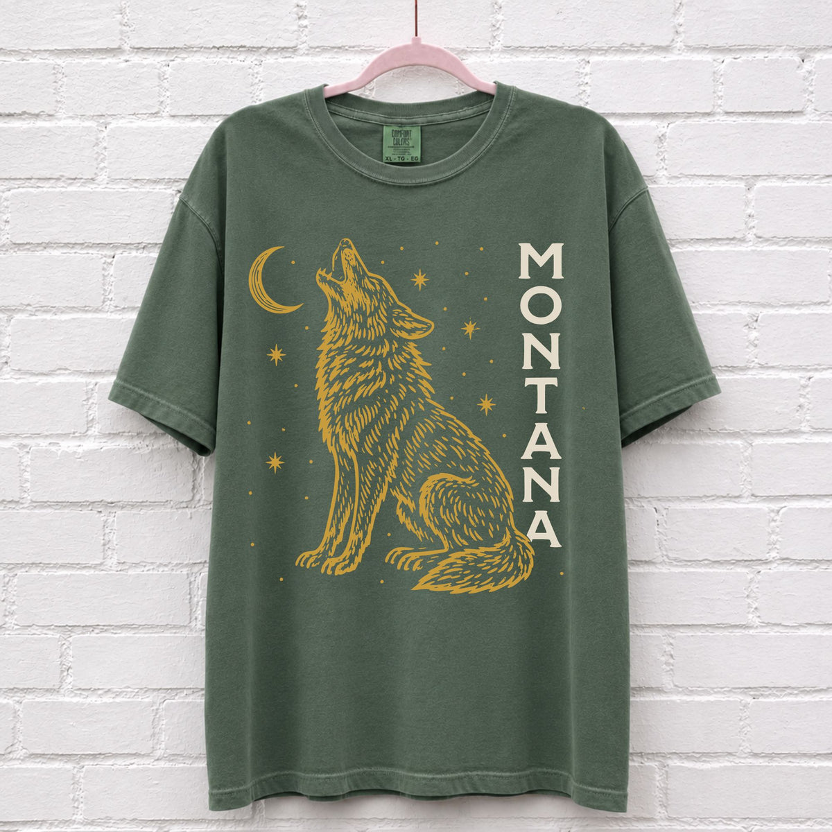 Starlight Montana Wolf Graphic T-Shirt