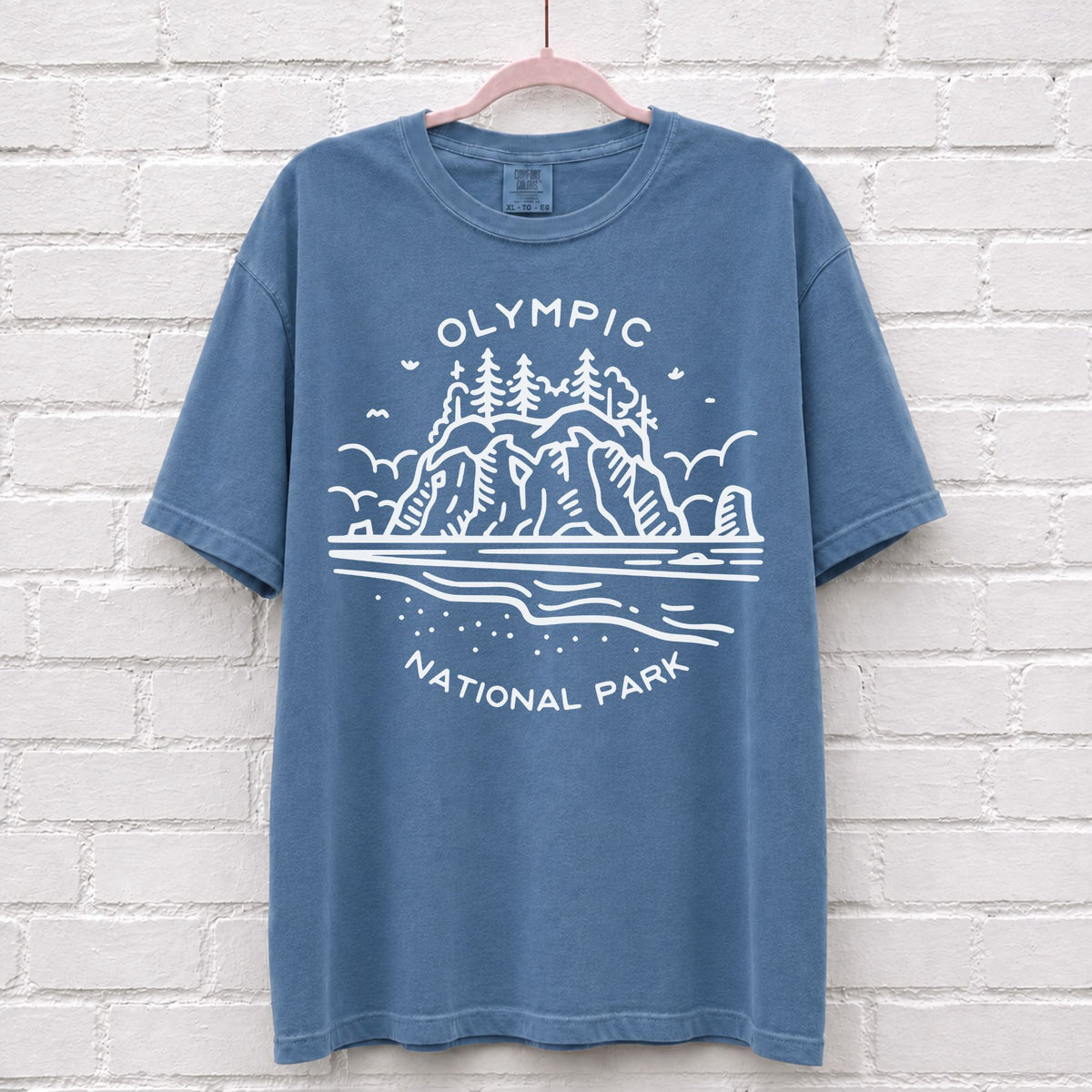 Vintage Olympic National Park Washington T-Shirt – alternate product view