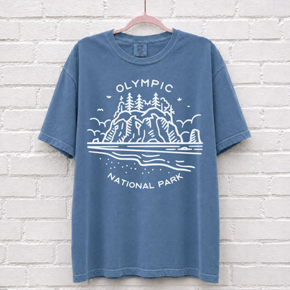 Vintage Olympic National Park Washington T-Shirt – alternate product view