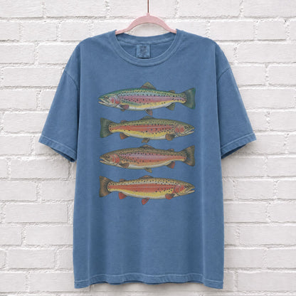 Vintage Rainbow Trout T-Shirt – alternate product view