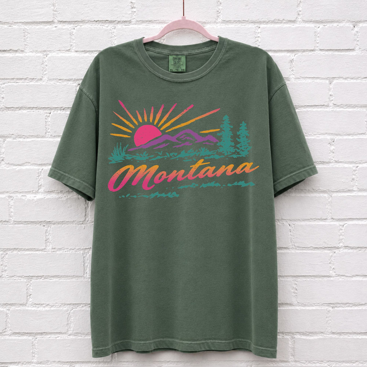 Vintage 80s Montana Graphic T-Shirt
