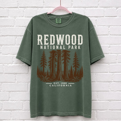 Vintage Redwood National Park California T-Shirt
