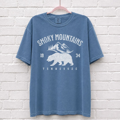 Vintage Smoky Mountains Tennessee T-Shirt – alternate product view