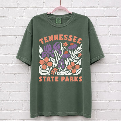 Tennessee State Parks Floral Graphic T-Shirt