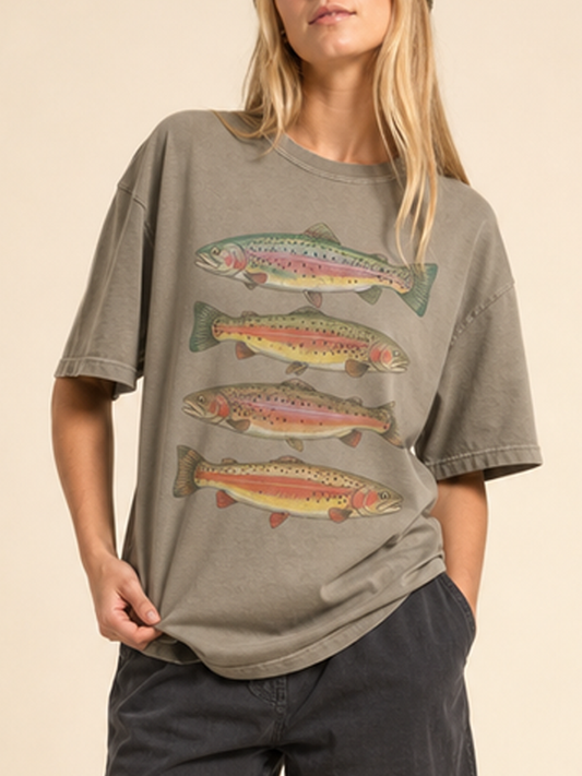 Vintage Rainbow Trout T-Shirt