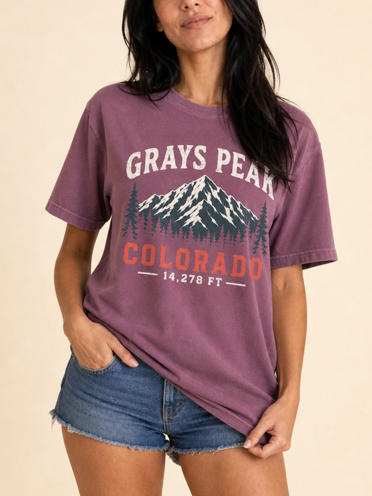 Grays Peak Colorado T-Shirt